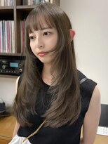 ルイス(LEWES)&nbsp;オリーブベージュ×レイヤーカット