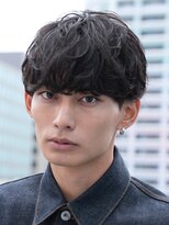 バイフィフス 原宿/表参道(by fifth)&nbsp;原宿ルーズパーマシャドウパーマラウンドマッシュカット刈り上げ
