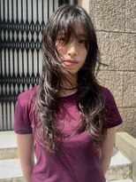 ヘン(hen) 【心斎橋hen】ロングコテ巻き風パーマ 20代