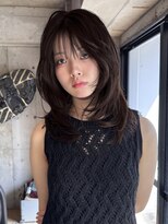 ダコタリッカ(dakota Rikka)&nbsp;ワンカールで緩いラフなミディアムレイヤー