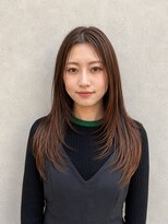 エニル 春日部店(enil) ◎ 艶感たっぷりナチュラルブラウン×美髪ロングレイヤー◎