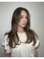 ユウヘアー 師勝店(U Hair)&nbsp;ベージュシースルーハイライト