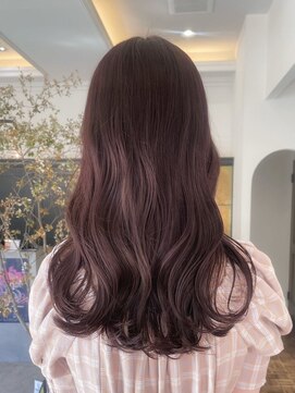 ヘアーアイスカルテット(HAIR ICI QUARTET) ブリーチなし×ラベンダーピンク◎20代30代透明感カラー