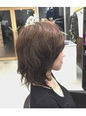 外人風ゆるふわパーマ