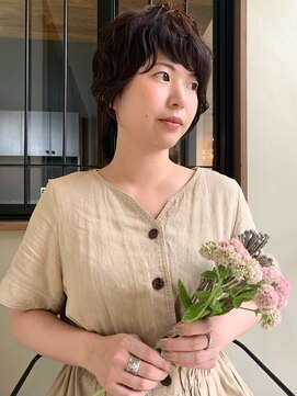 トオリト アダン(TOORITO ADAN) curly short