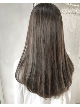 アリー 原宿 表参道(ALLY) 【ALLY】ケアハイライト×ミルクティベージュ