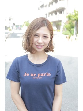 サイン ヘア イノベーション(sign HAIR INNOVATION) 大人可愛い、色気、小顔カットひし形シルエット【錦糸町】