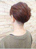 ツーブロックショート