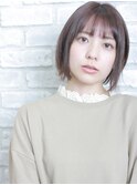 【エルサフィロ 肥後橋】ミニボブ ショート