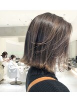 レイズ 立川(RAYS)&nbsp;【RAYS/金本】切りっぱなしボブ・バレイヤージュ・グレージュ