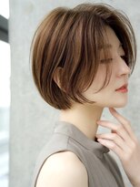 エインアンリー 表参道(AIN.ANLY.)&nbsp;前髪長め大人ショートボブ20代30代40代【AIN.表参道】川原大地