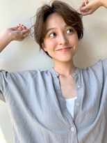 ガレージ バイ グリーン 原宿 表参道(Garage by green)&nbsp;【loki】ショート×ニュアンスパーマ