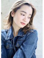 ヘアアンドメイク シークネクスト(HAIR&MAKE SeeK NEXT) 【SeeK NEXT島貫】うざバング×レイヤーミディ