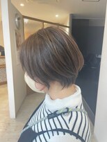 チェレ オレ 新金岡店(Chere ore)&nbsp;大人ショート×白髪ぼかしハイライト×立体カラー