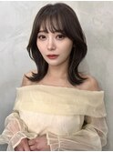 □ 韓国大宮顔周り髪質改善レイヤー前髪カットくびれヨシンモリ
