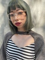リラス 博多(rilas)&nbsp;外はねボブ／ハイトーン　イメチェン　ワイドバング