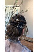 お呼ばれヘアー
