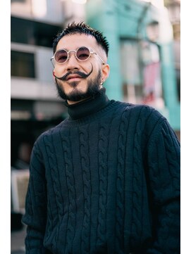 ボンド 三軒茶屋(Bond) スキンフェード×お洒落ボウズ◎三軒茶屋 メンズカット RYUKI