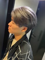 アイコニック 天神店(ICONIQ)&nbsp;メンズ/ショート/アッシュシルバー