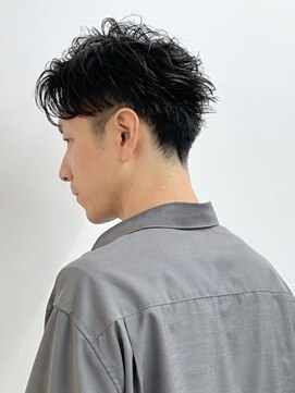 ラギッド 大野城店(RUGGED) 刈り上げショート　ダウンパーマ　ニュアンスパーマ