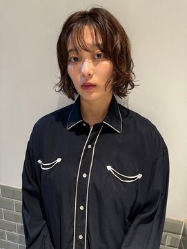 ホネン(honen) ショート/ボブ/ショートボブ/パーマ/ボブパーマ/イルミナ/韓国