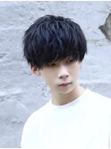 前下がり緩めスパイラルマッシュ