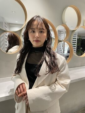 エアー 横浜(AIR) 【湯田】ニュアンスロングウェーブ