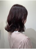 艶髪ミディアム＊透明感カラー