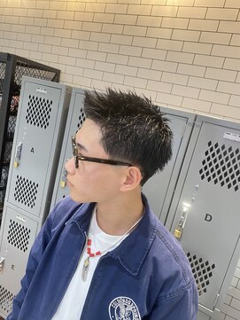 フランクスバーバーリベラルド 横浜(FRANK'S BARBER LIBERALD) MEN’S HAIR/スパイキーショー ト/テーパーフェード/スパイキーU