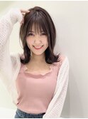 外はねスマイルくびれヘア