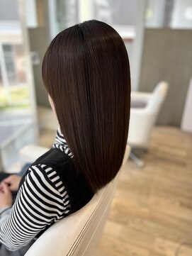 ファム 楽々園店(femme) ストレートパーマ