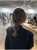 お呼ばれヘア