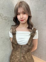 アロ 大阪梅田(alo)&nbsp;【momoa】くすみベージュカラー《ブリーチ/大阪梅田》