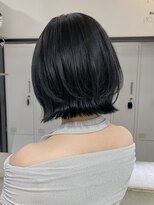 シェノン バイ アランスミシー 表参道(CHAINON by Alan smithee)&nbsp;レイヤーカット　レイヤーボブ　ウルフボブ　ブルーブラック