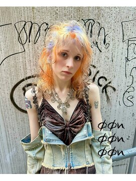 オーン(OOn) オレンジ×デニムブルー