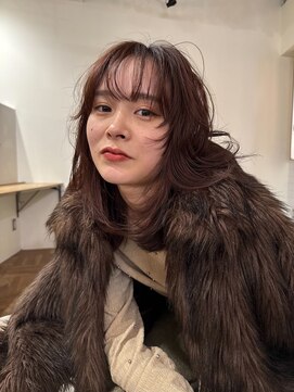 マルケ ドゥ マッシュ(MaruQuee de mashu) ハッシュカット/ココアブラウン/ブリーチなしカラー/茶屋町梅田