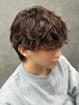 エルマーク 京都駅前(L-MARK)&nbsp;波巻きツイスパ/サーフカール/メンズ/men's/メンズサロン/眉毛