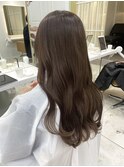 明るめグレージュ/ロング