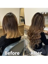 ヘアスタジオ マテリアル 中央駅店(hair studio Material)&nbsp;#エクステ#髪質改善#ヘアセット#縮毛矯正#ブリーチ
