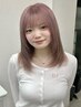 【成葉指名限定】ケアブリーチダブルカラー(リタッチ)＋うる艶Tr  ￥14000