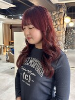 ロアバイチェリーコークウブ(Loa by CHERRY COKE ubu) 艶感たっぷりチェリーレッド