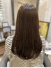 オーガニックカラー白髪染め全体カラー+頭皮コリほぐし ¥7200