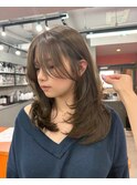 顔まわりたっぷりレイヤー
