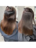髪質改善ストレート