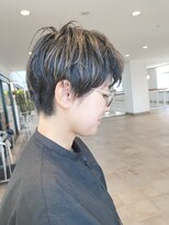 ビュートリアム 神戸(BEAUTRIUM)&nbsp;マッシュショートハイライト/ボブ/ひし形ショート