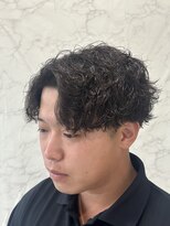ウシワカマルエムティードット(USHIWAKAMARU MT.) 波巻きパーマ