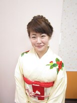 美容室イーナ(e na)&nbsp;上品アップとお着付けで♪