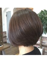 ヘアメイク ベル(hair make Belle)&nbsp;お手入れ簡単！ショートグラデーションボブ