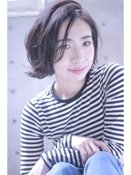 カシュカシュ(cache cache) cache☆ラフぱっつんボブスタイル☆