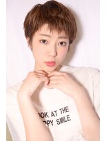 ヘアーメイク トレコローリ(hair make trecolori) 【trecolori 津田沼】短め前髪が可愛い夏ショート